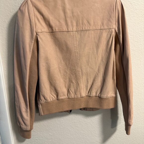 Hinge Pink Leather Jacket – Size XS - Picture 3 of 3